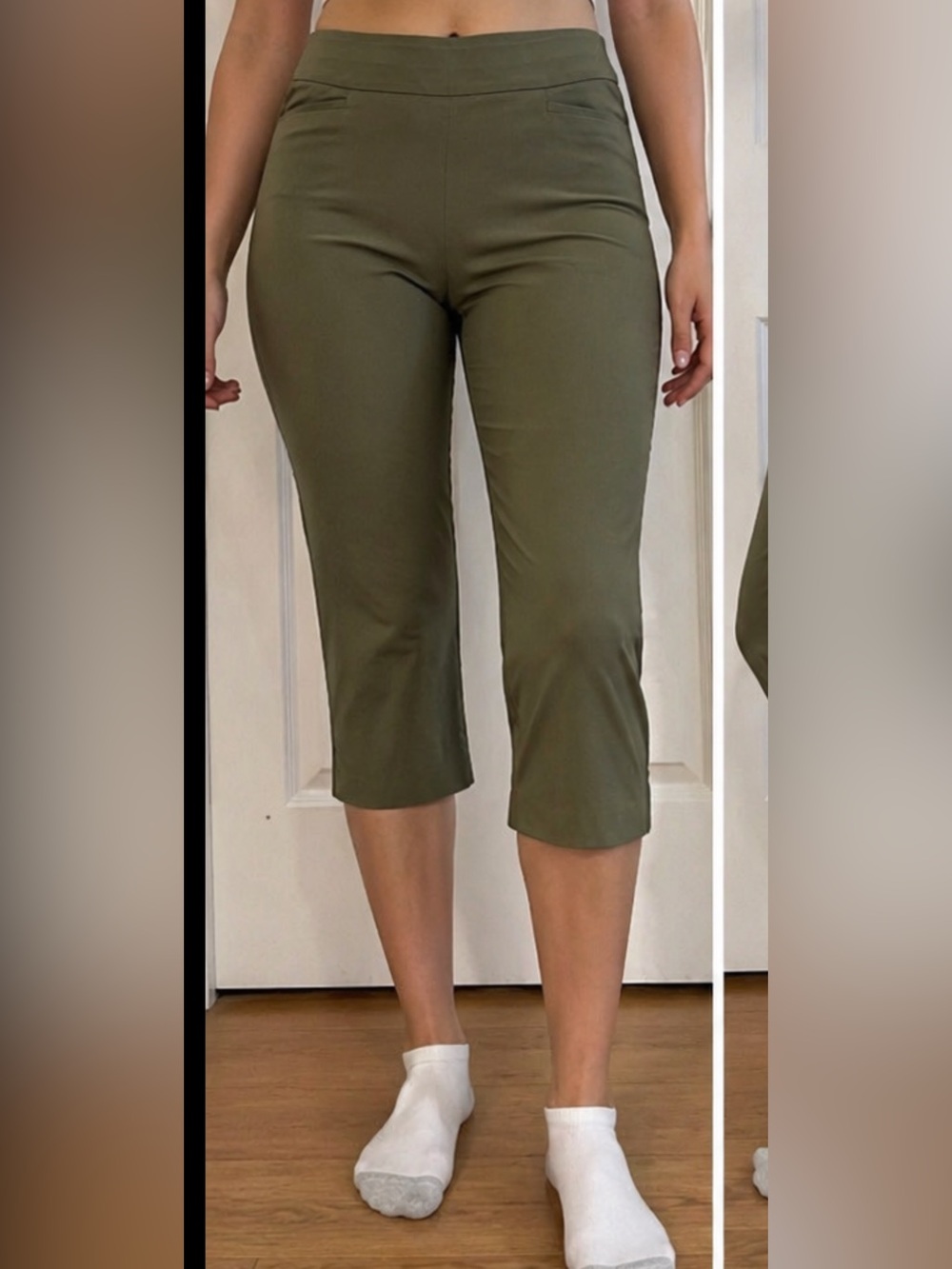 Chico’s Women’s XL Olive Pull On Stretch Pants